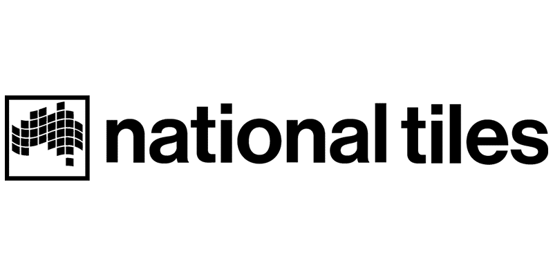 National Tiles Logo Black